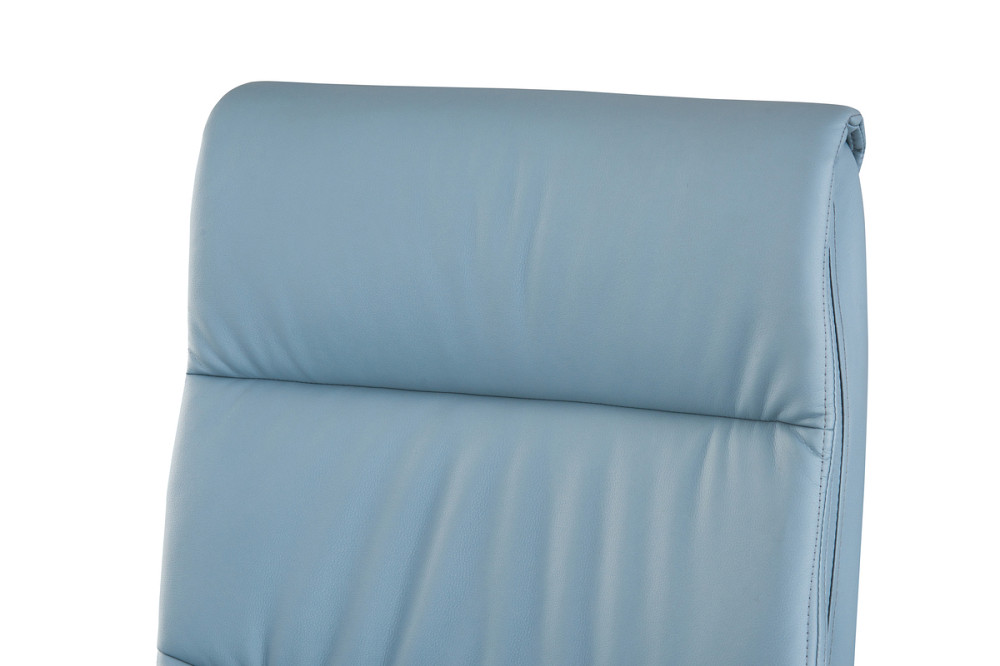 Стілець офісний Ентер ЛАЙТ, сіро-блакитний Київ - фото 4