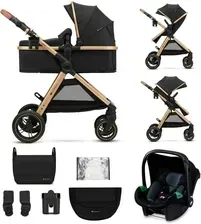 Детская коляска Wózek wielofunkcyjny 3w1 ESME czarny Киев