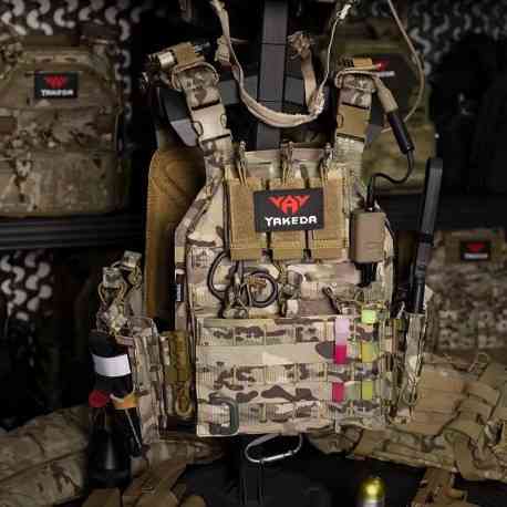 Розвантажувальний жилет для бронеплит YAKEDA з бічними кишенями для плит. a99986-1 Одеса