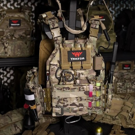 Розвантажувальний жилет для бронеплит YAKEDA з бічними кишенями для плит. a99986-1 Одеса - фото 6