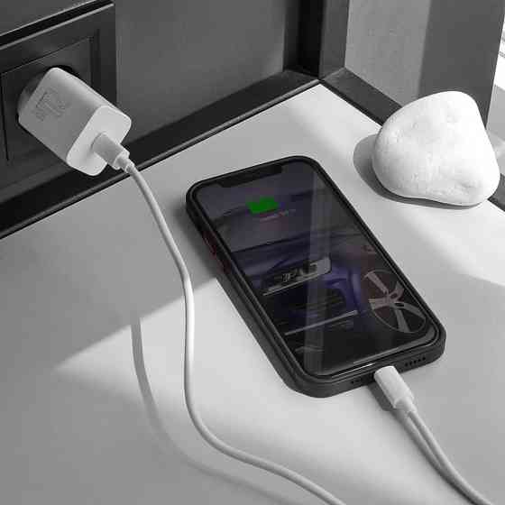 Сетевое зарядное устройство для Baseus Super Silicone PD Charger 20W Type-C синий Львов