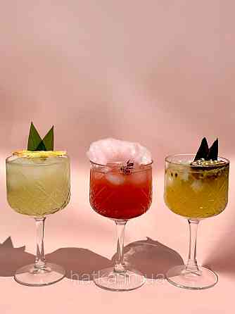 Набір келихів для коктейлю 4 шт PASABAHCE 490МЛ товсте скло прозоре Київ