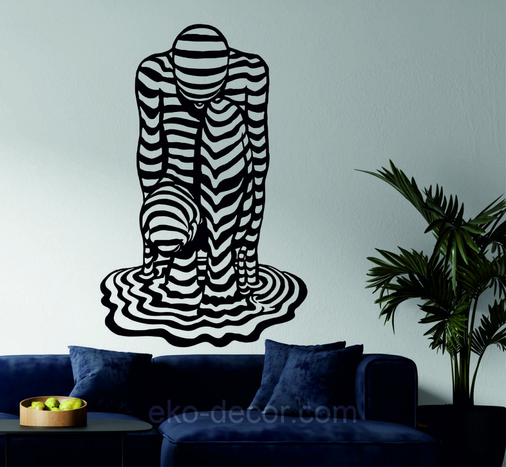 Декоративное настенное Панно «Человек» Декор на стену Киев - изображение 2