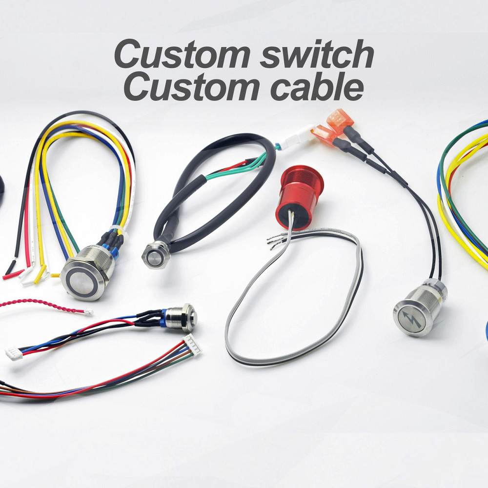 Фиксирующая кнопка 16 мм с зелёным LED индикатором Киев - изображение 4