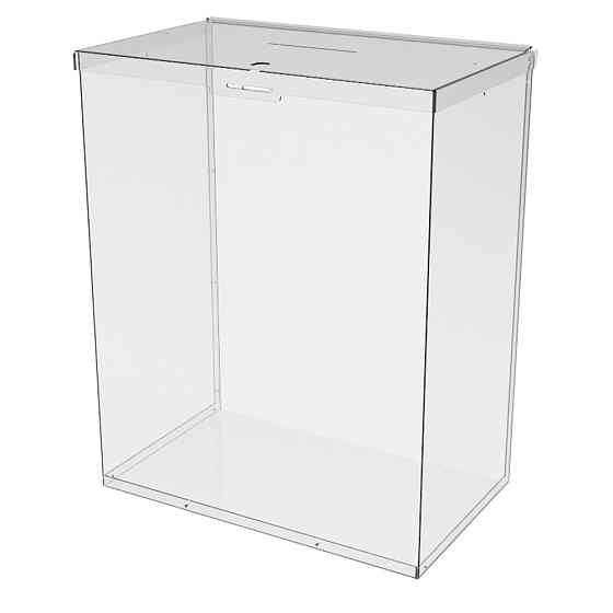 Ящик EKOSTAR с замком для пожертвований и сбора денег 400x245x500. Объем 49 литров Киев