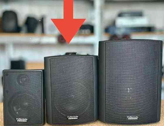 Новый комплект акустики 100-250 кв метр 8 колонок и усилитель. Харьков