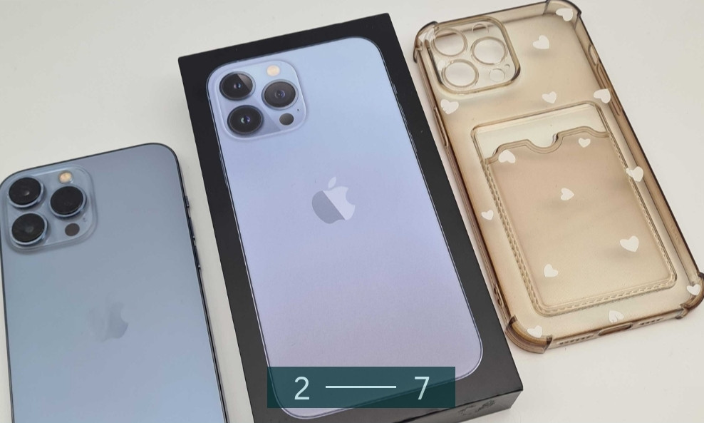 Айфон iPhone 13 Pro Max 256Gb. Sierra Blue Харків - фото 6