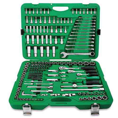 Професійний набір інструменту 1/4", 3/8", 1/2" 216ед. TOPTUL GCAI216R Одеса