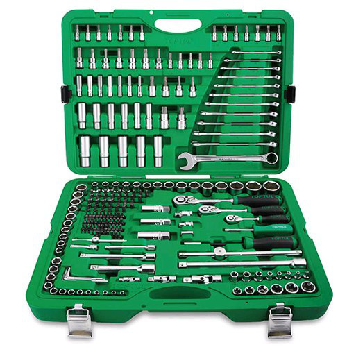 Професійний набір інструменту 1/4", 3/8", 1/2" 216ед. TOPTUL GCAI216R Одеса - фото 1