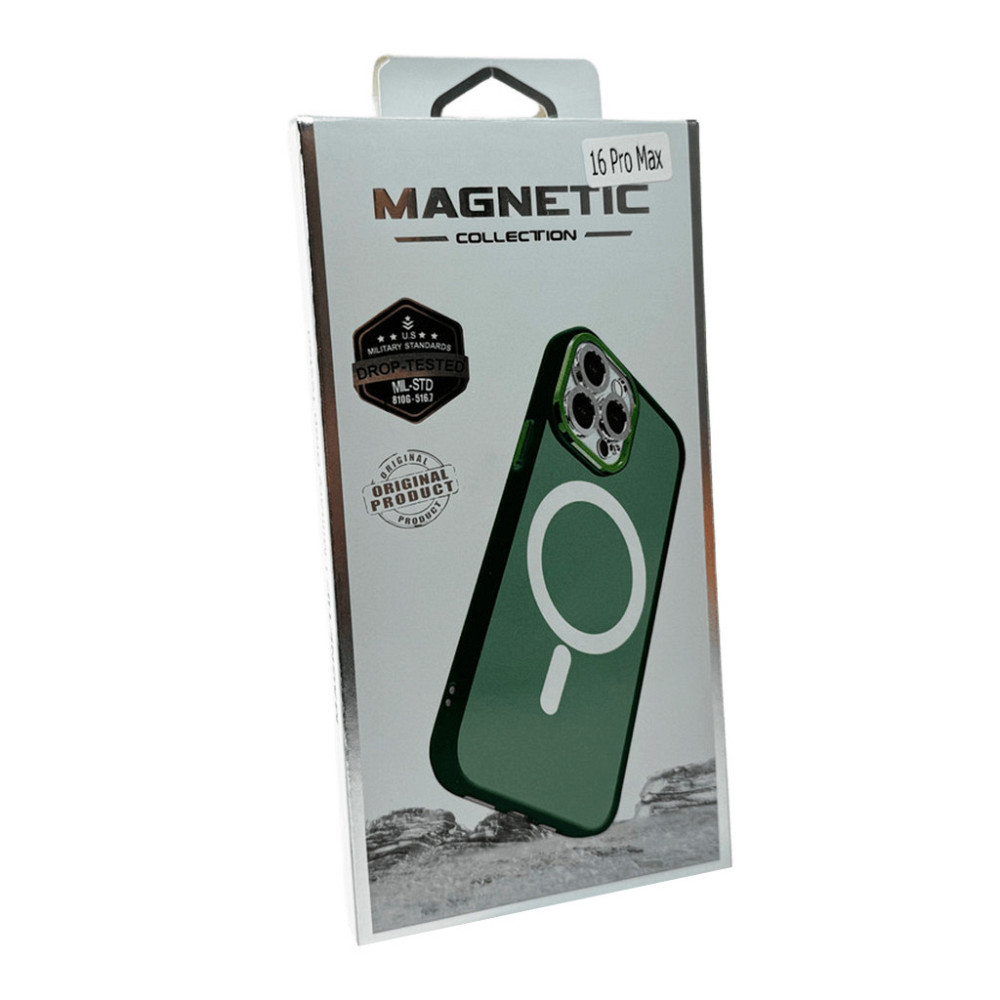 Чехол для iPhone 16 Pro Cosmic Magnetic Green Киев - изображение 3