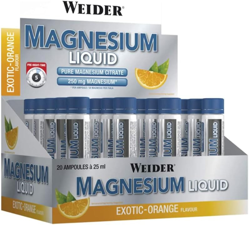 Магній Weider Magnesium Liquid 20х25 ml (Orange) Луцьк - фото 1