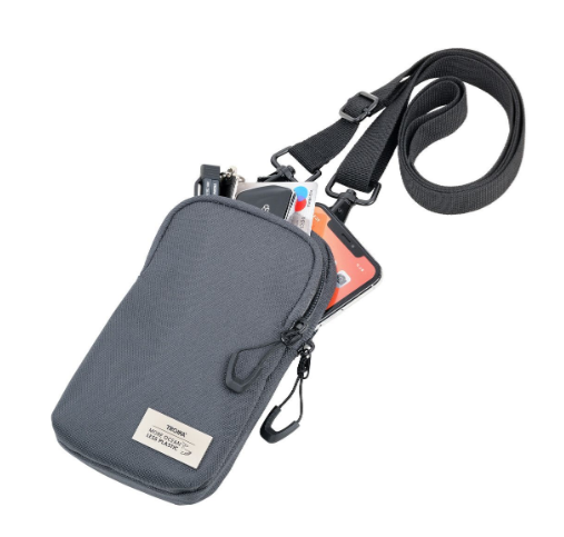 Сумка через плече,для смартфонів, 19 х 11 х 3,8 см, сіра Рівне