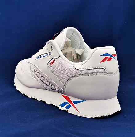 Чоловічі Кросівки Reebok Classic Білі Рибок (розміри: 45,46) Відеовідвідвід Дніпро
