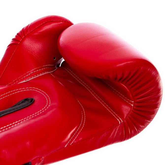 Боксерські рукавиці Fairtex BGV14 Red 16 унцій (бинти в комплекті) Каменское - изображение 10