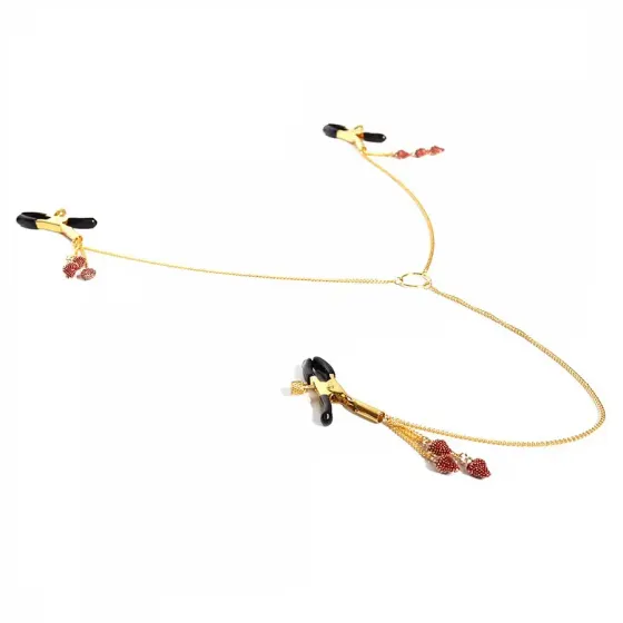 Затискачі для сосків та клітора Art of Sex - Strawberry Львов