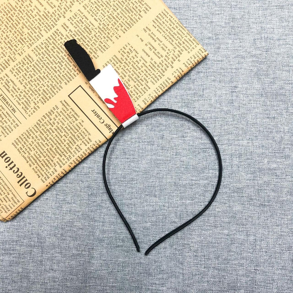 Обруч на Хэллоуин Нож one size разноцветный Киев - изображение 2