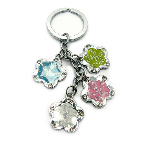 Брелок модний Квіти зі стразами Київ - фото 1