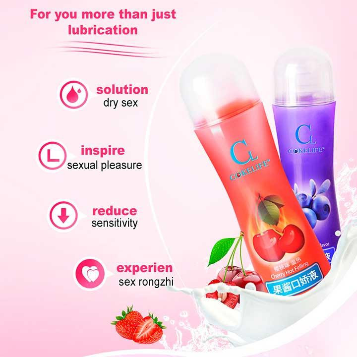 Їстівний лубрикант "CokeLife" 100мл - Вишня - Інтимна змазка Вінниця - фото 6