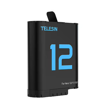 Акумулятор GoPro 12/11/10/9 1750mAh Telesin S0-ECB-02-TGP Київ - фото 2