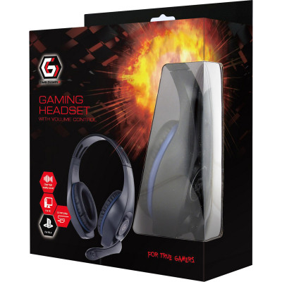 Наушники Gembird GHS-05-B Black-Blue (GHS-05-B) Винница - изображение 3