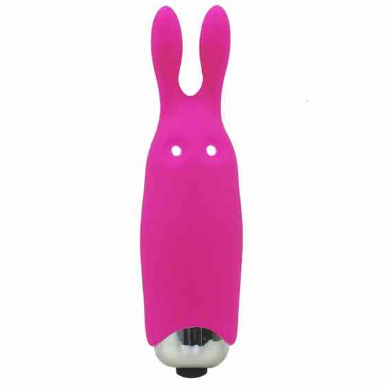 Минивибратор-пуля ,,Кролик,, Adrien Lastic силиконовый, розовый Sex Aura Киев