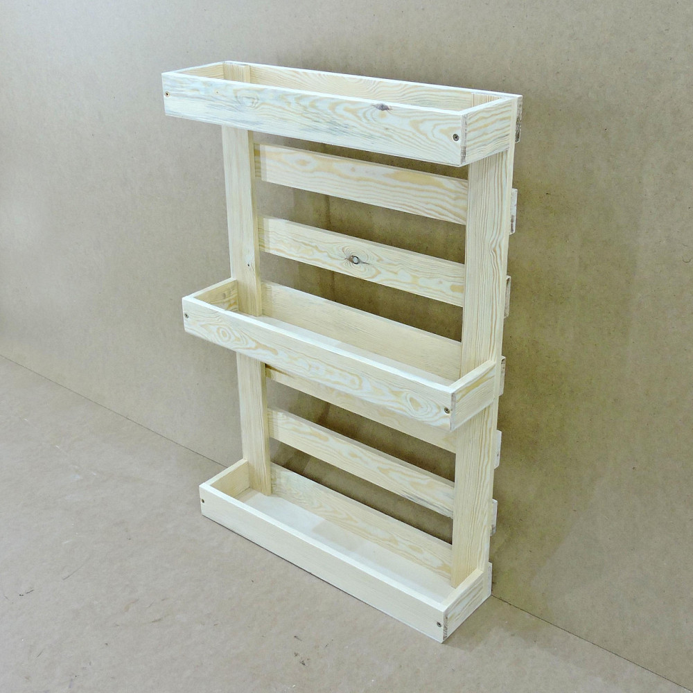 Полиця настінна для квітів "Табоан" бланже Миколаїв - фото 1