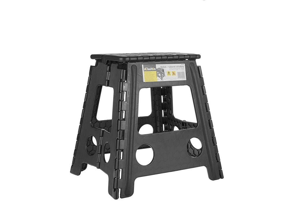 Стільчик складаний "Keltin" пластиковий висотою 40 см на вагу 150 кг Київ - фото 3