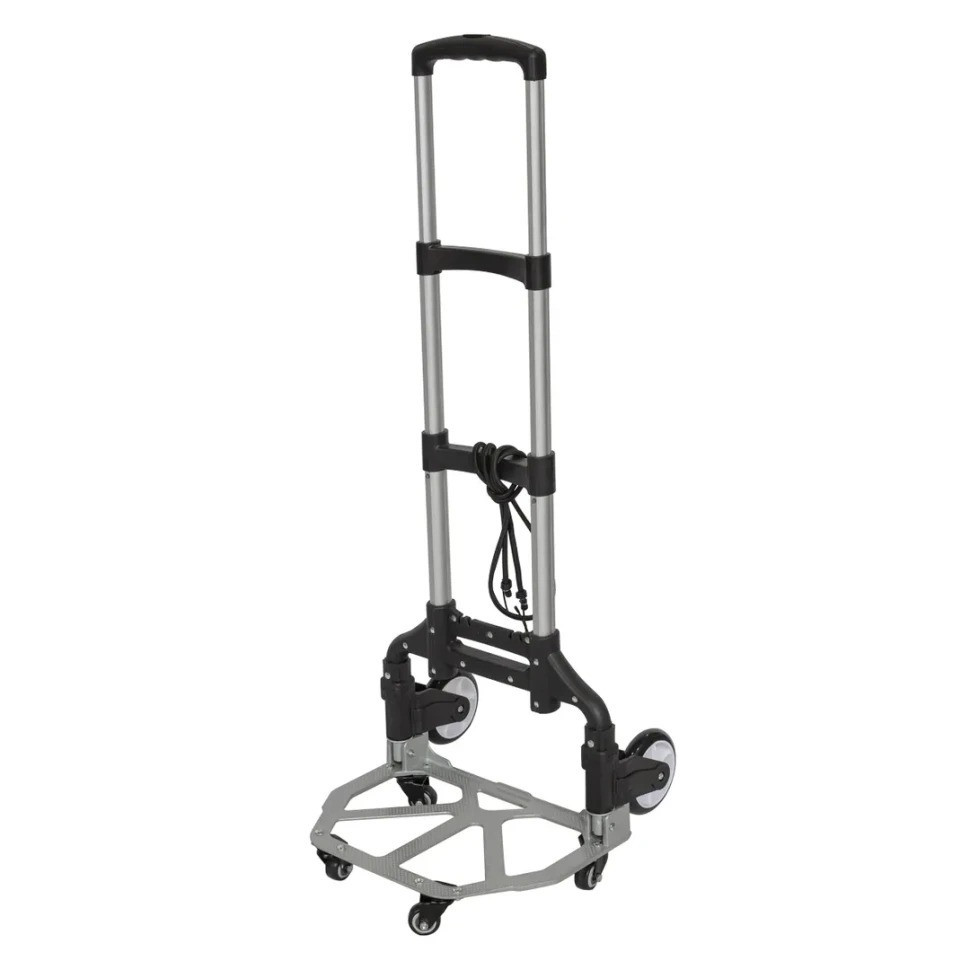 Тележка платформенная складная с телескопической ручкой двухпозиционная(390х400мм,г/п70кг) FORSAGE F-106-3A Одесса - изображение 1