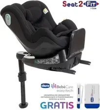 Автокрісло Chicco Fotelik samochodowy Seat2Fit i-Size 0-18kg BLACK Київ - фото 1