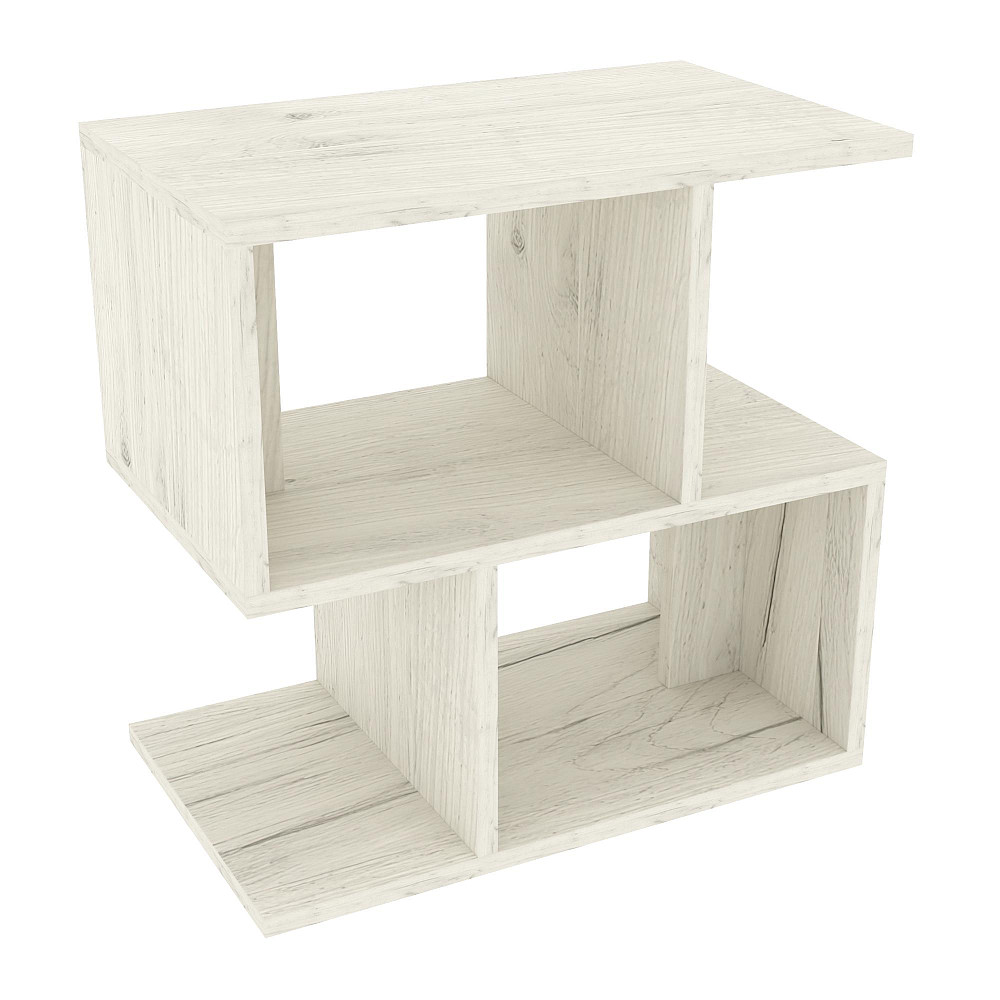 Тумба прикроватная S-1, Дуб Крафт Білий, 500/300/500 Львов - изображение 1