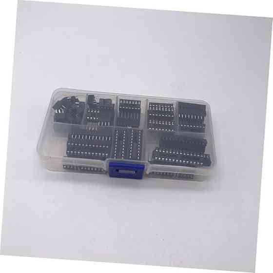 Набор панелей для микросхем DIP, 66 шт, в кейсе Киев