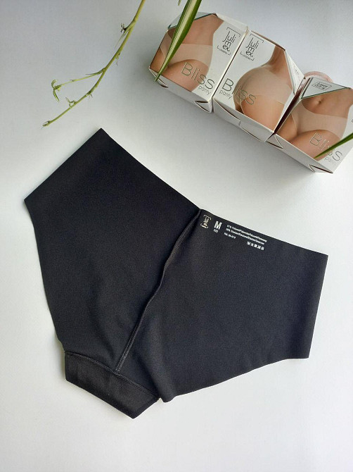 Труси чорні жіночі Bliss panty slip від польського бренду Julimex Славута - фото 7
