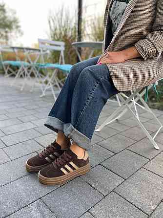 Кеди жіночі Notta bene шоколадні замша натуральна (K-0524) Київ