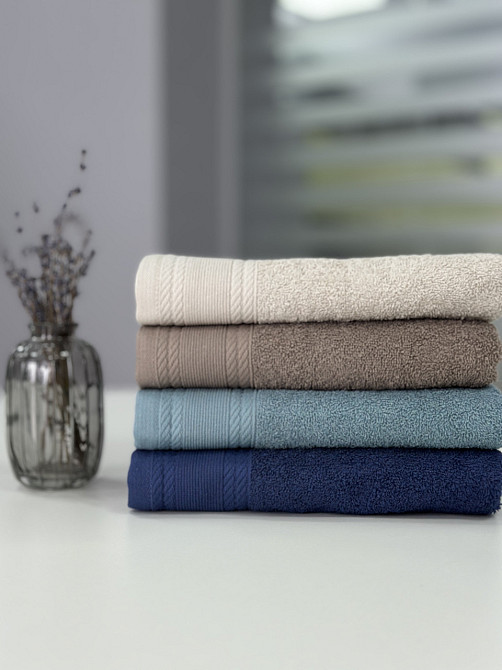 Махровий рушник IDEAL TEXTILE Легкий бриз 50х90 см 450 г/м2 100% бавовна Чернівці - фото 2