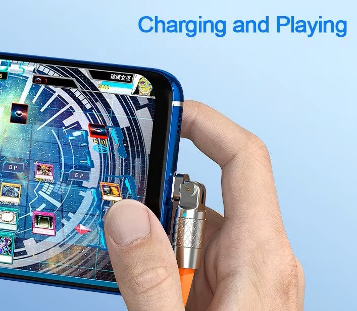 Toocki Зарядний кабель USB Type-C із обертанням на 180 градусів Коломия - фото 6