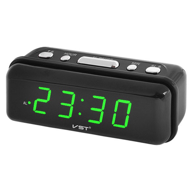 Годинник настільний класний, Настільний годинник з великими цифрами зі світловим табло YL-48 Львів - фото 3