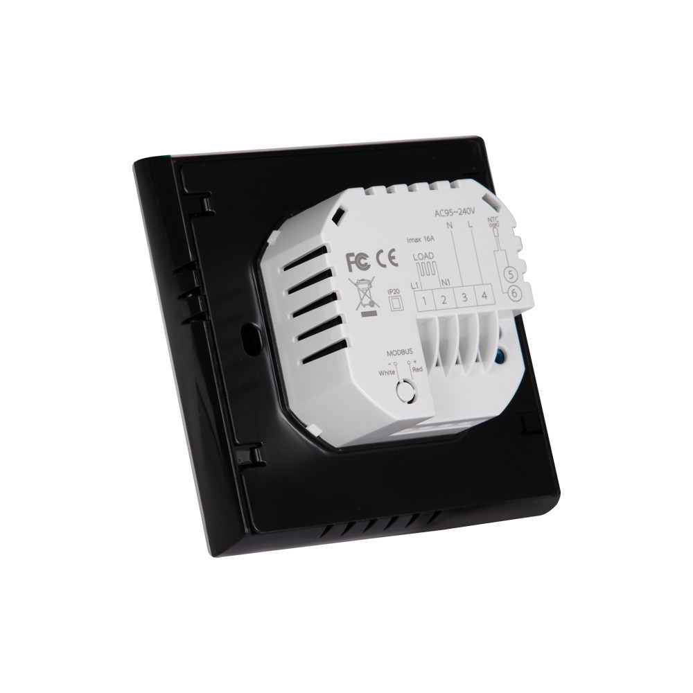 Дротовий тижневий термостат (16A+NTC) з Wi-Fi BHT-3000-GBLW Київ - фото 6