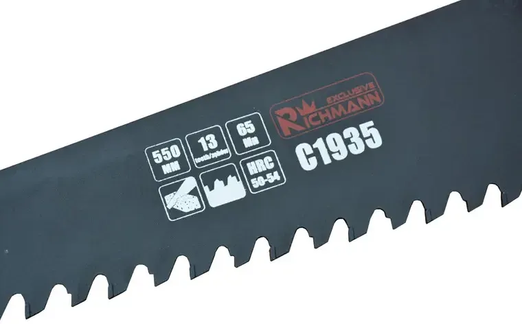 Ножівка по газобетону пінобетону блоків Richmann 550 мм напайка через зуб (C1935) Коломия - фото 2