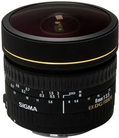 Об'єктив Sigma EX f/3,5 8mm fisheye DG SI/AF (485940) Київ