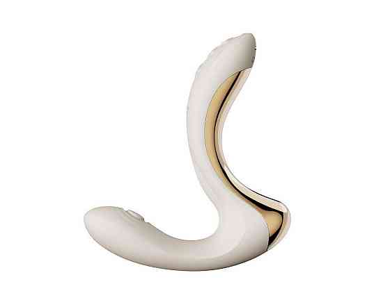 Вібратор-пульсатор з вакуумною насадкою Zalo – Talis G-Spot PulseWave Vibrator Ivory White Sex Aura Київ