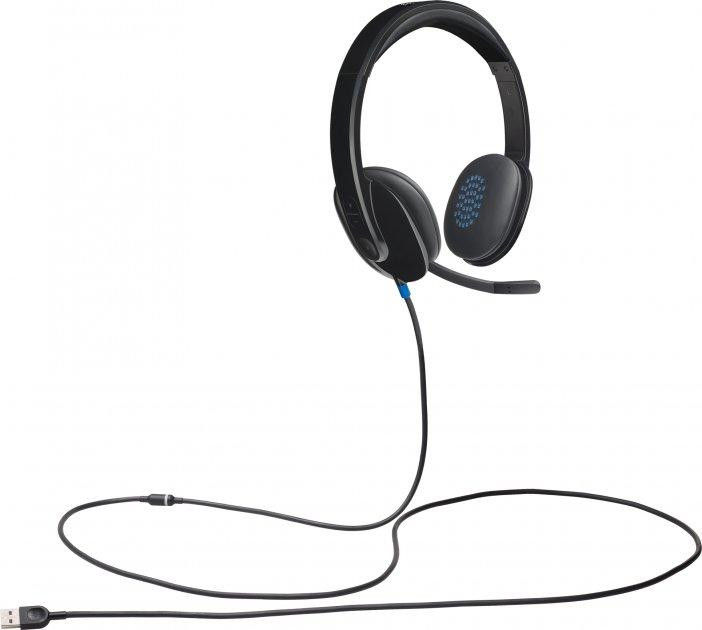 Гарнітура Logitech H540 USB (981-000480) Чорний Харків - фото 18