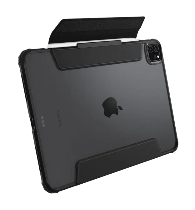 Фирменный защитный чехол-книжка Spigen Ultra Hybrid Pro для Apple iPad Pro 12.9 Black Днепр - изображение 5