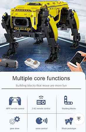 Конструктор Радиоуправляемый power ROBOT DOG Бостон Динамик 936 детали. Харьков