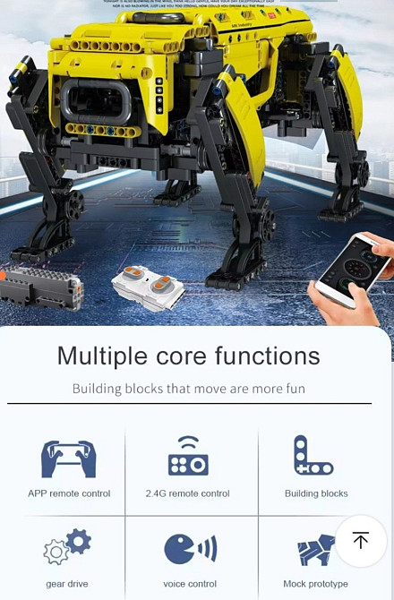 Конструктор Радіокерований power ROBOT DOG Бостон Динамік 936 деталі. Харків - фото 5