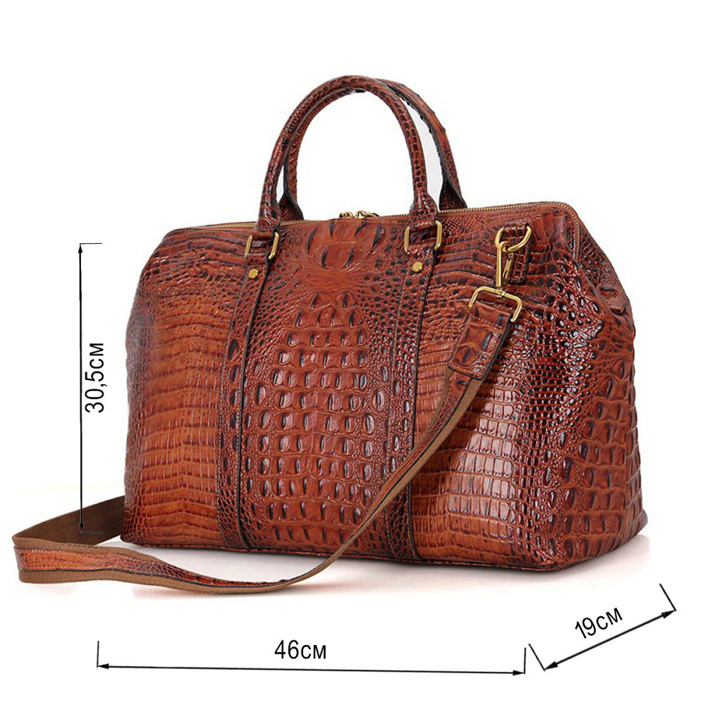 Сумка дорожная Vintage 14397 Коричневая Киев - изображение 3