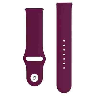Ремешок для смарт-часов Armorstandart Silicone Watch Strap 20mm Marsala (ARM60520) Винница