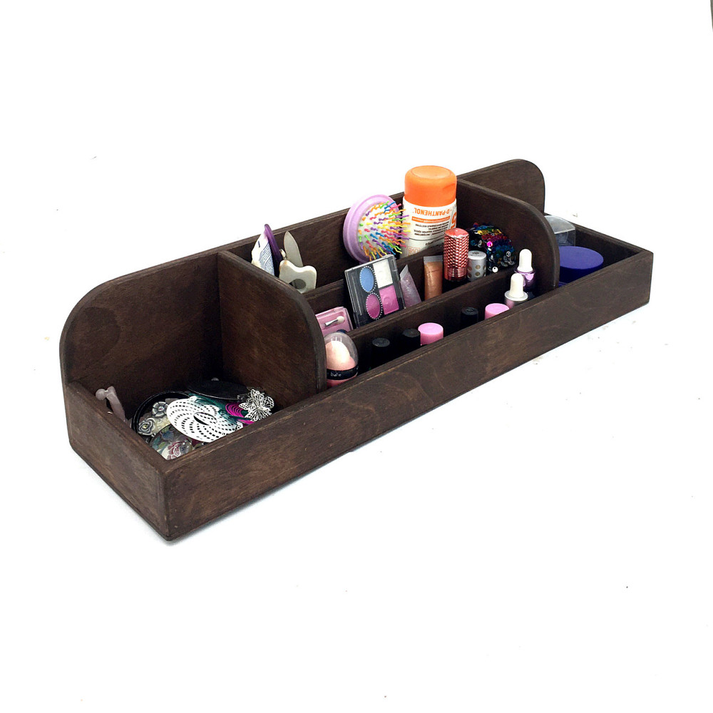 Органайзер для косметики "Юстина" капучино Миколаїв - фото 1