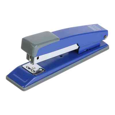 Степлер Buromax металевий, JOBMAX, 20 аркушів, (скоби №24; 26), 112 х 44 х 34 мм, синій (BM.4259-02) Вінниця