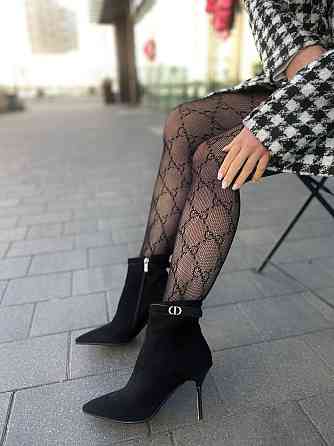 Черевики жіночі Stefaniya nina 703-104 чорні (весна-осінь, еко-замша) (5758) 38 Коломия