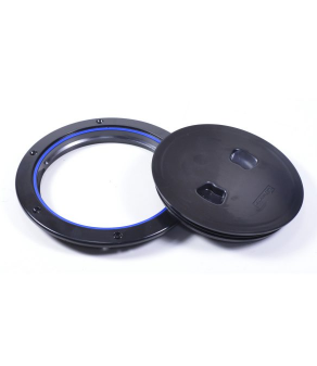 Инспекционный Лючок Черный Диаметр 10См для лодок катеров яхт Киев - изображение 2